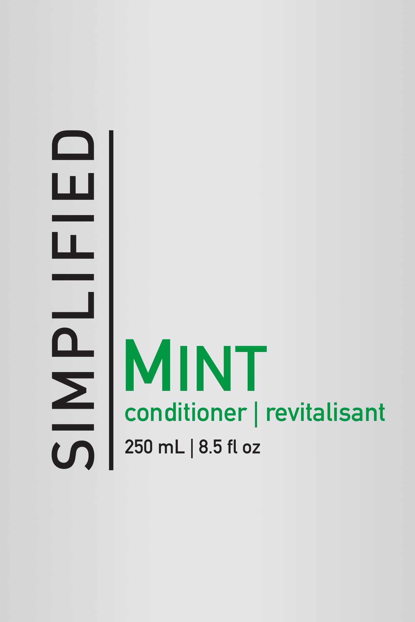 simplified hair shop mint conditioner hair care