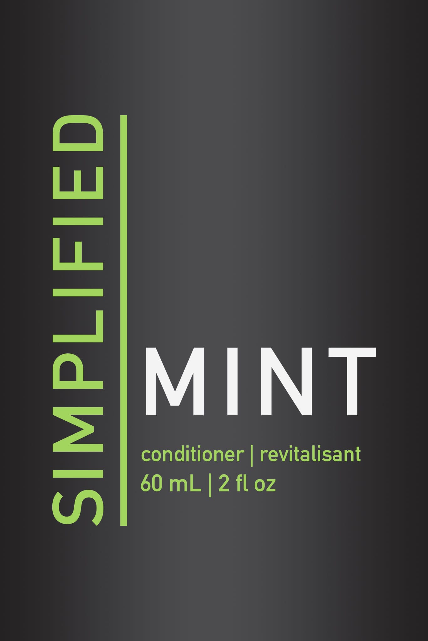 simplified hair shop mint conditioner hair care travel size